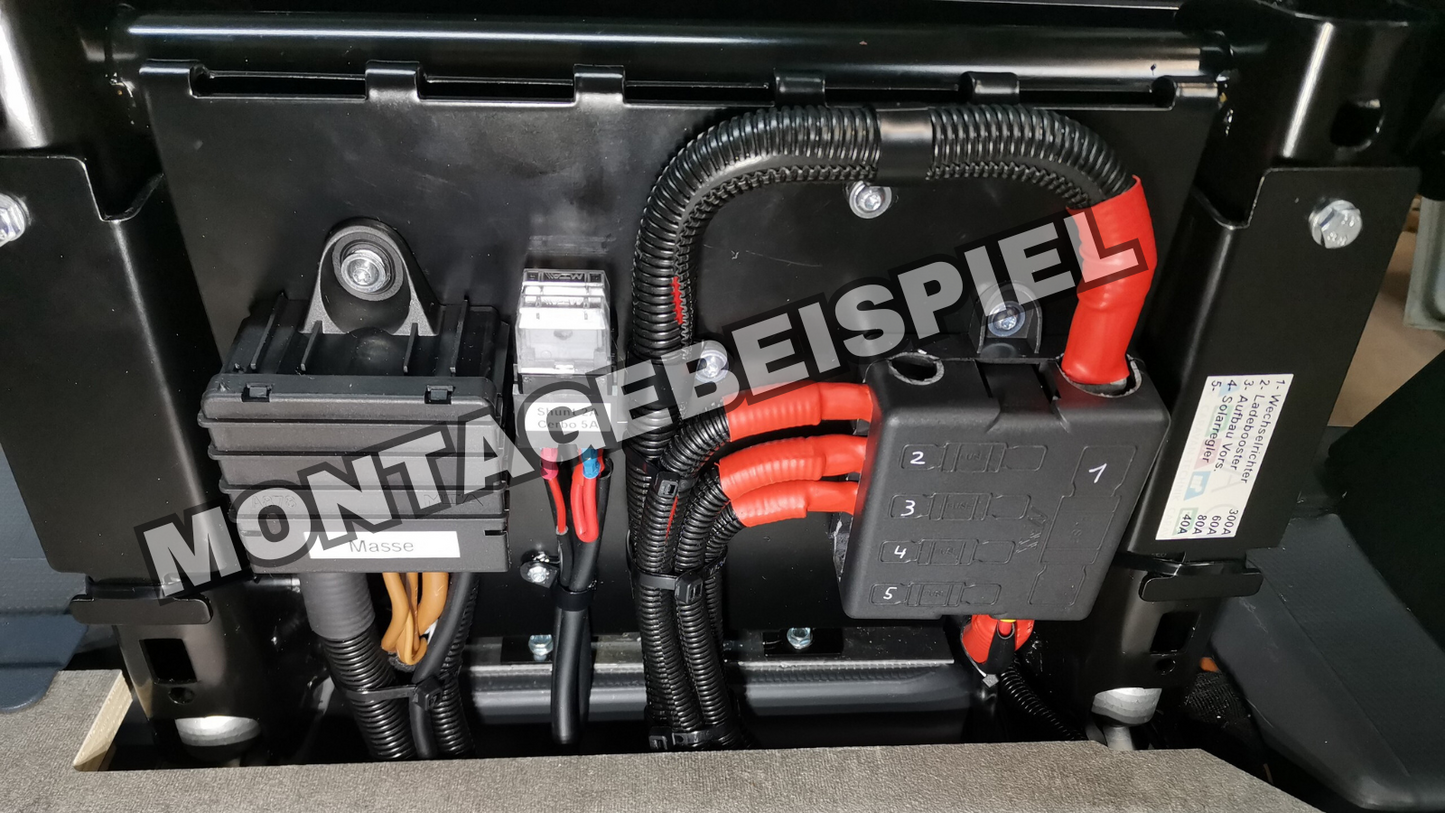 Untersitz-Elektromontageplatte für Fiat Ducato/Citroen Jumper/Peugeot Boxer mit Montagezubehör